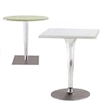 カルテル トップトップ スクエア60 メラミン角脚 ホワイト W60/D60/H72cm SFTB-K4211-03【国内総代理店正規品】