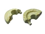 Pineパイプローズラジエーター襟リングソリッド木製toフィット15 mmパイプパック12