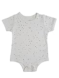 Organic Cotton Baby Bodysuit Onesie (3 to 6 Months, Dots) by Coddle Tots