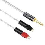 luxferre 4.4 mm hd650 hd660s hd580 hd6xx hd58x HD600 hd25 交換 リケーブル 単結晶銅 4.4 mm バランス ケーブル ヘッドホン ケーブル 24k 金メッキ 4.4mmバランス標準プラグ アップグレード ケーブル NW-WM1A NW-WM1Z NW-ZX300 TA-ZH1ES PHA-2A に対応 (1.2m)