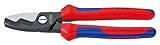 KNIPEX 95 12 200 SBA Comfort Grip Cable Shears [並行輸入品]
