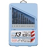 角利産業　 木工金工ドリル刃（１３本組）