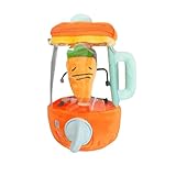 キャロットジューサー ぬいぐるみ 野菜のおもちゃ 面白い 漫画のニンジン 回転ジューサー 子供用 巾着回すぬいぐるみ おもちゃ かわいいキャロットブレンダー ジューサー人形 装飾 新年 誕生日 プレゼント