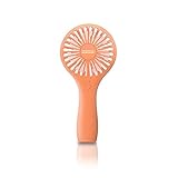 PRISMATE（プリズメイト）充電式スリムハンディファン PR-F030 (コーラルピンク（...