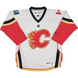 リーボックCalgary Flames Youth Replica Road Jersey XL