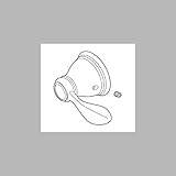 Peerless RP47842 Single Metal Lever Handle Kit with Set Screw, Chrome [並行輸入品]