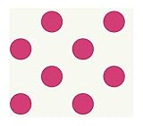 York Wallcoverings KD1863SMP Just Kids Large Polka Dot Wallpaper Memo Sample, 8-Inch x 10-Inch [並行輸入