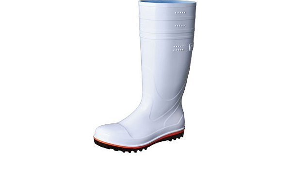white rubber work boots