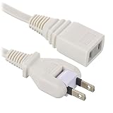 オーム電機 延長コード 屋内用 電源タップ 1個口 1m フリープラグ 180度回転プラグ ホワイト HS-T11SP22 00-1612 OHM