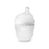 Olababy (オラベビー) GentleBottle シリコン製 ほ乳びん 120ml (ホワイト)