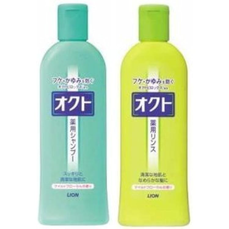 Amazon | オクト シャンプー＆リンス （各2本セット） 320ml 薬用