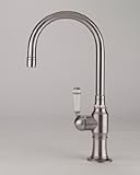 Jaclo 1076-MC-PSS 7" Swivel Spout Bar Faucet with Metal Contemporary Lever, Polished Stainless Steel