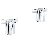 Grohe Ardenクロスハンドル(ペア) 18 084 EN0 1