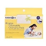 Babies R Us Disposable Pads - Large - 6 Pack by Babies R Us