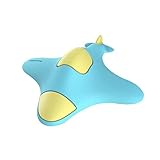 Babybbz 2 Pcs Baby Safety Finger Pinch Guard Safety Protector Silicone Door Stopper Cartoon Blue for