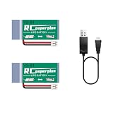 HAWK'S WORK 2 つの PC 3.7V Lipo 電池、 150 mAh 充電式リチウムポリマーバッテリーRC飛行機用 ヘリコプター ドローン すべてのモデルとおもちゃ (PH1.25 コネクター)