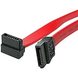 StarTech.com シリアルATAケーブル 60cm 片側下向きL型タイプ SATA (7ピン) メス/ SATA (7ピン) メス SATA24RA1