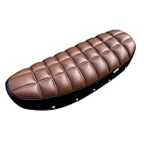 Diabolus by K-SPEED ホンダダックス125用交換シート DX077/Diabolus by K-SPEED Two tone custom seat, large square pattern for Honda DAX125 JB04