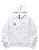 [SY32 by SWEET YEARS] パーカー スウェット 長袖 メンズ レディース おしゃれ ブランド 12561 ジップアップ (M, WHITE)