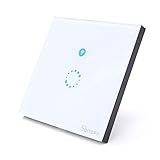 KKHMF Sonoff Touch スマート壁スイッチ タッチパネルスイッチ APP リモートコントロール WiFi電灯スイッチ 智能家用 (EUスタンダード)