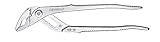 GEDORE 6412000 10' Water Pump Pliers [並行輸入品]