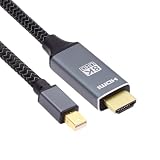 CY Mini DP DisplayPort 1.4ソースからHDMI 2.0ディスプレイ 8K 60hz UHD 4K Mini-DP - HDMI オスモニターケーブル。