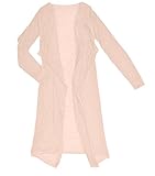 Plus Nao(プラスナオ) UVケア必須アイテム長袖ロングカーデ カーディガン 薄手 軽量 持ち運び 便利 F ベビーピンク