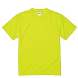 [ユナイテッドアスレ] 4.1オンス ドライ アスレチック Tシャツ 590001 [メンズ] 111 蛍光イエロー L