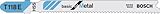 Bosch T118E 3-5/8-Inch 14-18TPI HSS Jigsaw Blade, 5-Pack [並行輸入品]