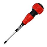 チャンピオンツール ボールグリップドライバー +2×100 プラス 普通タイプ 丸軸 マグネット付き 磁石 2番 100mm プラス2 No.2 日本製 ドライバー 工具 No.2000