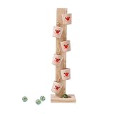 RaiFu モンテッソーリ　赤ちゃん　木製　ブロック　木　大理石　ボール　ラント　ラック　ゲーム　子供　インテリ　ジェンス　教育　玩具　赤ちゃん　ギフト　ダウン　木製　テーブル