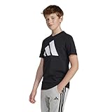 [アディダス] 半袖 Tシャツ エッセンシャルズ 半袖Tシャツ キッズ KRJ94 ブラック/ホワイト (JC9660) J130
