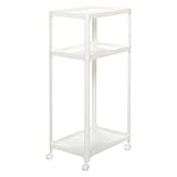 ボルカ　ランドリーラック　3段　ホワイト　組立式　1個入　VOR-3WH