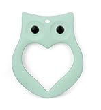 Gemini Fairy Lovely Owl Design Silicone Baby Teether Chewable BPA Free Silicone Teething Toy (Fresh 