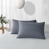 枕カバー ピローケース 綿100％ オーガニックコットン 200本ブロード高級生地 ホテル品質 抗菌防臭 防ダニー加工 まくらカバー 43x