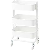 ＩＫＥＡ/イケア RASHULT/ロースフルト：ワゴン38x28x65 cm ホワイト （504.459.90）