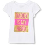 ザ・チルドレンズプレイス THE CHILDREN'S PLACE/ ショートスリーブグリッターグラフィックティ トップス半袖Tシャツ 3歳【並行輸入】