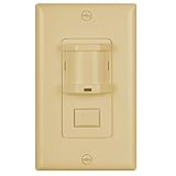 Nicor照明vs150iv wall-switch Vacancyセンサーwithパッシブ赤外線テクノロジー