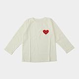 Anak Jujur 長袖ワッペンＴシャツ【オフクリーム】【size:80】