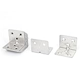 uxcell　アングルブラケット　棚受け　ステンレススチール　30mmx30mmx38mm 10個入り