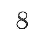 Baldwin 90678.102.CD Solid Brass House Number 8 Oil Rubbed Bronze [並行輸入品]