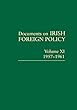 Documents on Irish Foreign Policy: Volume XI, 1957-1961