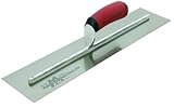 MARSHALLTOWN The Premier Line MXS245D 24-Inch by 5-Inch Finishing Trowel with Curved DuraSoft Handle