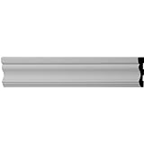 Ekena Millwork PML03X01SM 2 7/8-Inch H x 5/8-Inch P x 96-Inch L Smooth Panel Moulding by Ekena Millw