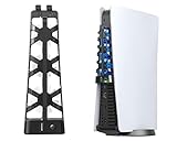 ElecGear PS5外部自動冷却ファン、USBターボクーラー自動温度センサー制御ラジエーター熱排気 オリジナルPlayStation 5 Ultra HDおよびDigital用 - (Slim/Proには対応していません)