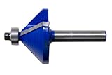 Century Drill and Tool 40122 Chamfering TCT Carbide Router Bit 45 Degree [並行輸入品]