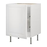 IKEA(イケア) FAKTUM リーディンゴー ホワイト 60 cm 39853908 ベースキャビネット ワイヤーバスケット付、リーディンゴー ホワイト