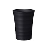 ドウシシャ タンブラー 300ml 飲みごろ ほろり セラミック塗装 ブラック DNHT-300BK