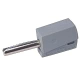 ワゴジャパン:ワゴ バナナプラグ グレー 4個入 215-811-PK 型式:215-811-PK（1セット:4個入）