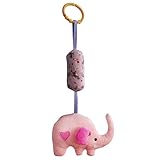 ピンクエレファント - ベビーベビーカーおもちゃ、赤ちゃんぬいぐるみ玩具